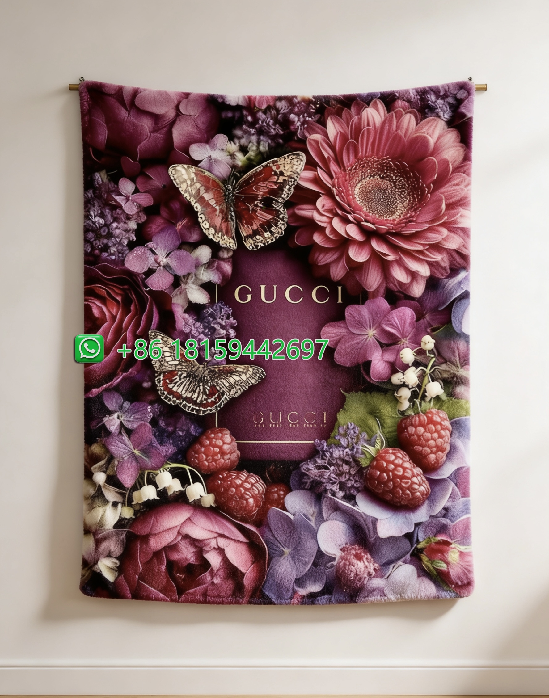 Gucci Throw Blankets